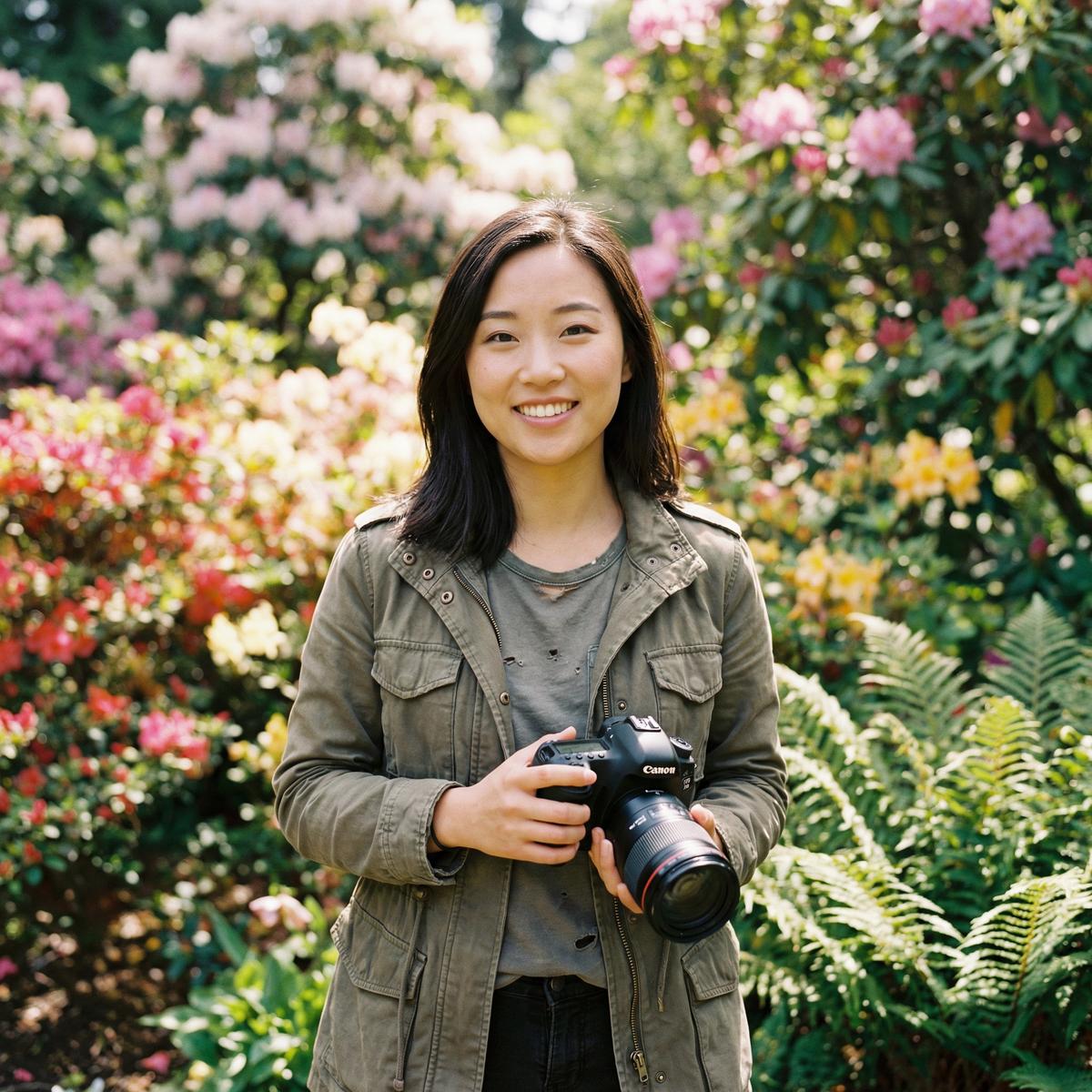 抖荫短视频植物摄影师